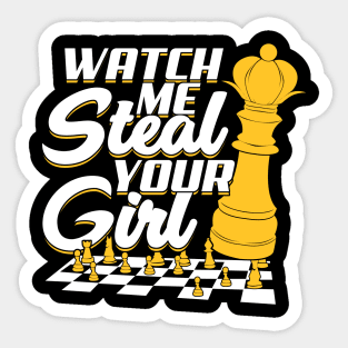 Funny Chess Player Gift Sticker